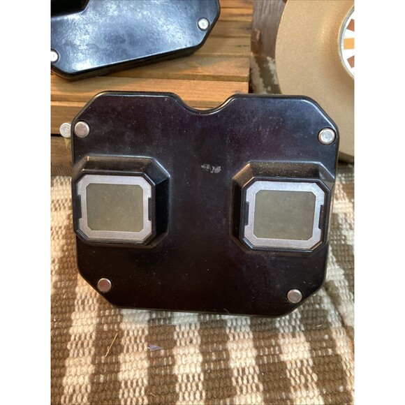 Vintage Model H View Master Lighted Viewer & 2 Basic Brown Viewers Untested - Picture 2 of 16